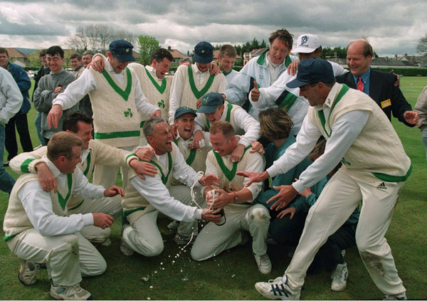 Champagne time for Ireland  (Photo: INPHO)