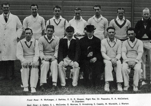 The 1936 City of Derry team