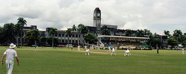 The 1989 Grasshoppers playing at Albert Park, Fiji