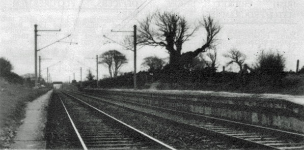 All that remains of Sir Stanley Cochran'es private railway station at Woodbrook